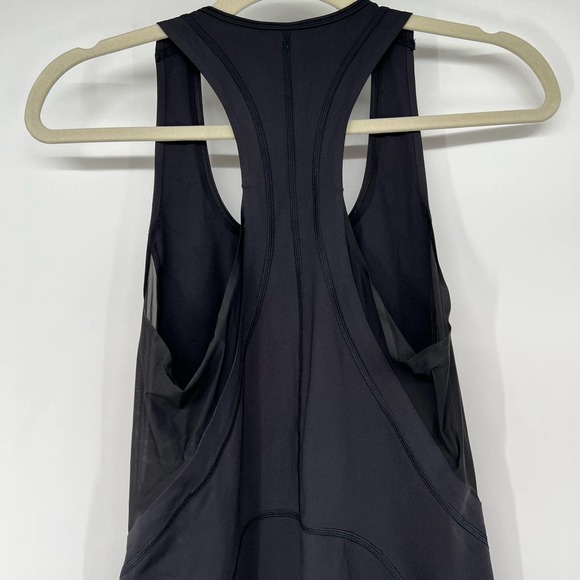 Athleta Intensity Tank Top Women's Size S Black Mesh Panel Athletic Yoga Workout - Picture 5 of 10